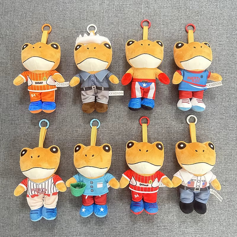El Sapo Concho Plush Bad Bunny Reggaeton Music Style Puerto Rican Frog Stuffed Animal Toy Unique Rare Collectible Gift for Fans