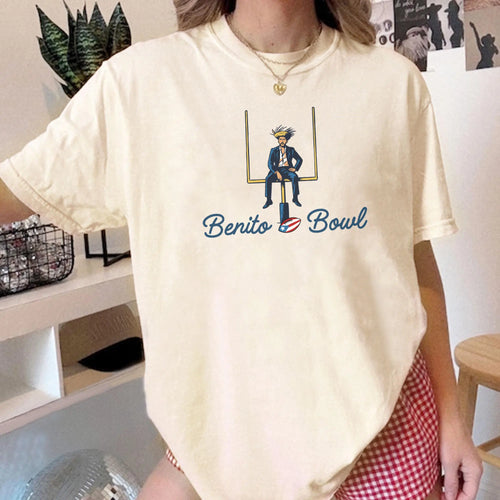 Bad Bunnie Benito Bowl Comfort Colors Shirt, Bunny Bowl T-Shirt, Halftime Show Shirt, Football Fan Tee