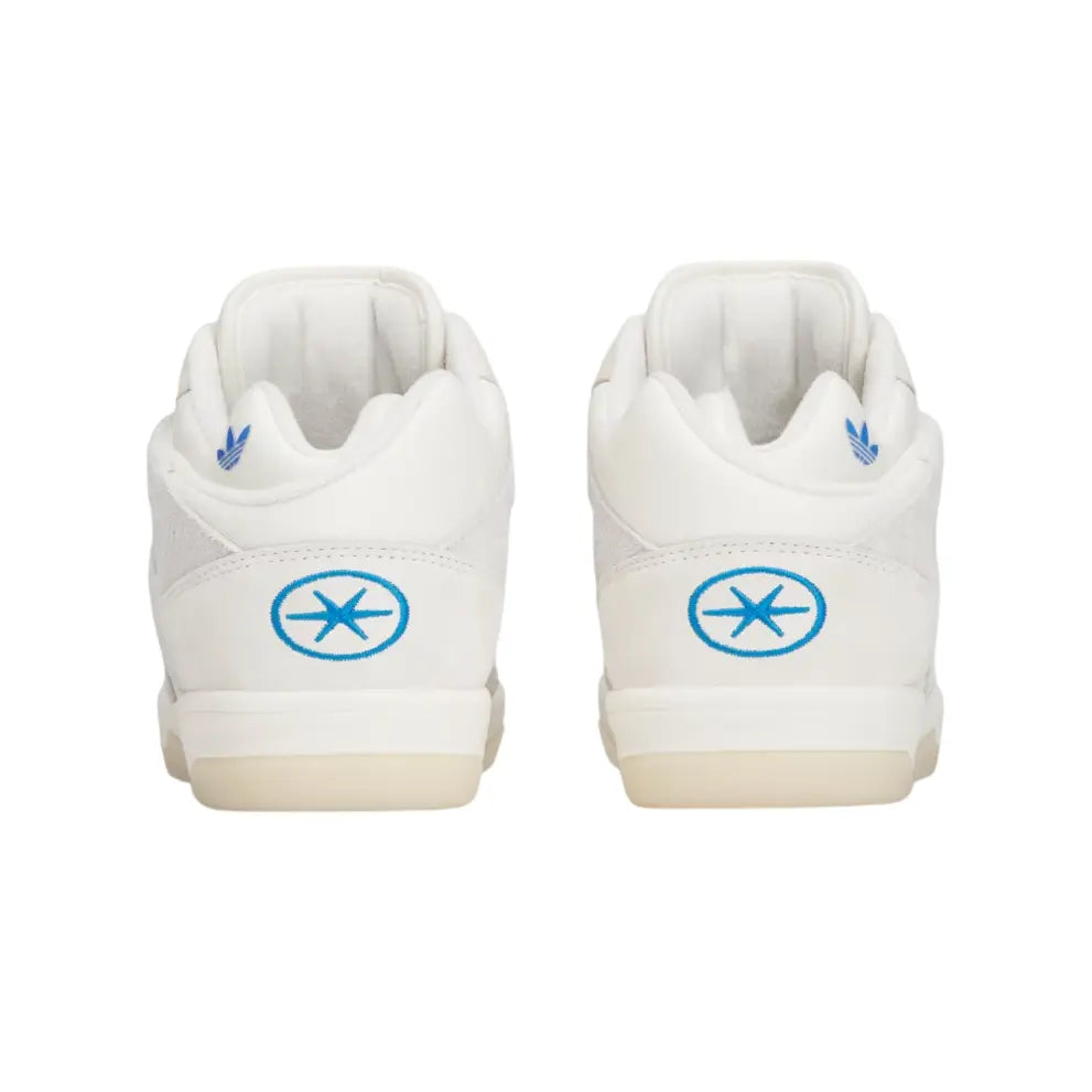 Adidas Badbo 1.0 Bad Bunny Resilience Chalk White Mens Unisex Sneaker KJ1468 Authentic Original Super Bowl Collaboration Chunky Fashion Beige Latin Shoe